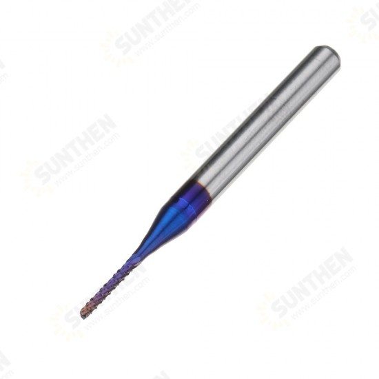 10pcs 0.6-1.0mm Blue NACO Coated PCB Bits Carbide Engraving Milling Cutter For CNC Tool Rotary Burrs 10pcs 0.6-1.0mm Blue NACO Coated PCB Bits Carbide Engraving Milling Cutter For CNC Tool Rotary Burrs