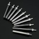 10pcs 1.0x3mm 3.175mm Shank Tungsten Steel Milling Cutter Engraving Bits