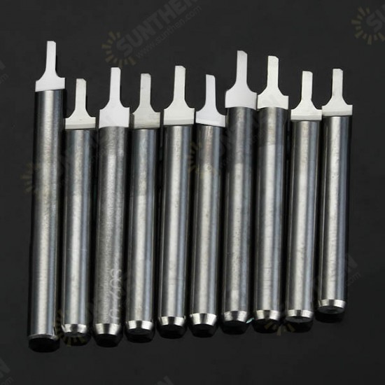 10pcs 1.0x3mm 3.175mm Shank Tungsten Steel Milling Cutter Engraving Bits 10pcs 1.0x3mm 3.175mm Shank Tungsten Steel Milling Cutter Engraving Bits