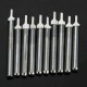 10pcs 1.0x3mm 3.175mm Shank Tungsten Steel Milling Cutter Engraving Bits