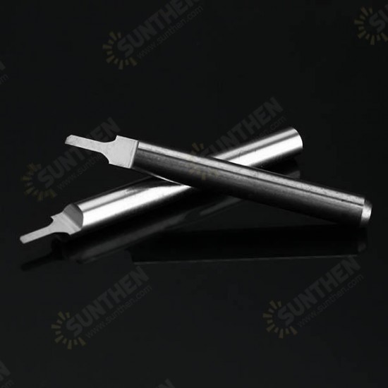 10pcs 1.0x3mm 3.175mm Shank Tungsten Steel Milling Cutter Engraving Bits 10pcs 1.0x3mm 3.175mm Shank Tungsten Steel Milling Cutter Engraving Bits