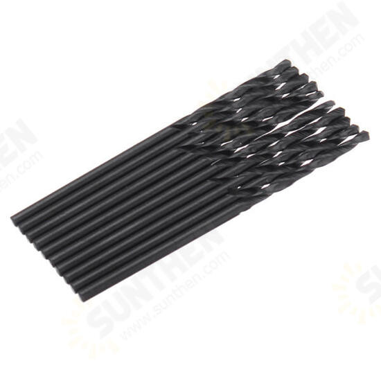 10pcs 1/1.5/2.0/2.5/3.5/4.0/4.5mm Twist Drill Bit Set HSS Straight Shank Twist Drill Bits