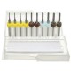 10pcs 1/1.5/2/2.5/3mm Carbide End Mill Cutter PCB Drill Bit 10pcs 1/1.5/2/2.5/3mm Carbide End Mill Cutter PCB Drill Bit