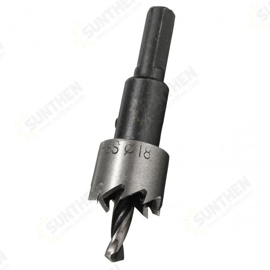 10pcs 12/16/18/20/25/30/35/40/45/50mm HSS Hole Saw Cutter Set 12-50mm Metal Wood Alloy Drill Bit 10pcs 12/16/18/20/25/30/35/40/45/50mm HSS Hole Saw Cutter Set 12-50mm Metal Wood Alloy Drill Bit