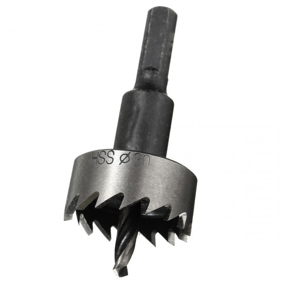 10pcs 12/16/18/20/25/30/35/40/45/50mm HSS Hole Saw Cutter Set 12-50mm Metal Wood Alloy Drill Bit