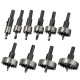 10pcs 12/16/18/20/25/30/35/40/45/50mm HSS Hole Saw Cutter Set 12-50mm Metal Wood Alloy Drill Bit 10pcs 12/16/18/20/25/30/35/40/45/50mm HSS Hole Saw Cutter Set 12-50mm Metal Wood Alloy Drill Bit