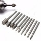 10pcs 1/8 Inch Shank Milling Rotary File Burrs Bit Set Wood Carving Rasps Router Bits Grinding Head 10pcs 1/8 Inch Shank Milling Rotary File Burrs Bit Set Wood Carving Rasps Router Bits Grinding Head