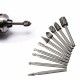 10pcs 1/8 Inch Shank Milling Rotary File Burrs Bit Set Wood Carving Rasps Router Bits Grinding Head 10pcs 1/8 Inch Shank Milling Rotary File Burrs Bit Set Wood Carving Rasps Router Bits Grinding Head