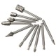 10pcs 1/8 Inch Shank Milling Rotary File Burrs Bit Set Wood Carving Rasps Router Bits Grinding Head