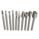 10pcs 1/8 Inch Shank Milling Rotary File Burrs Bit Set Wood Carving Rasps Router Bits Grinding Head 10pcs 1/8 Inch Shank Milling Rotary File Burrs Bit Set Wood Carving Rasps Router Bits Grinding Head
