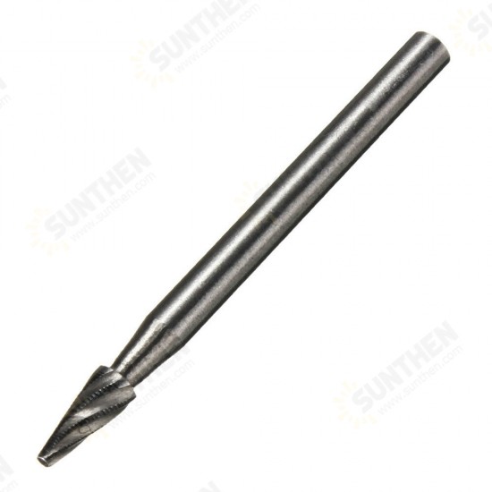 10pcs 1/8 Inch Shank Milling Rotary File Burrs Bit Set Wood Carving Rasps Router Bits Grinding Head 10pcs 1/8 Inch Shank Milling Rotary File Burrs Bit Set Wood Carving Rasps Router Bits Grinding Head