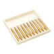10pcs 19mm Trimming Finishing Burs Titanium Tungsten Steel Drill Bits