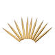 10pcs 19mm Trimming Finishing Burs Titanium Tungsten Steel Drill Bits
