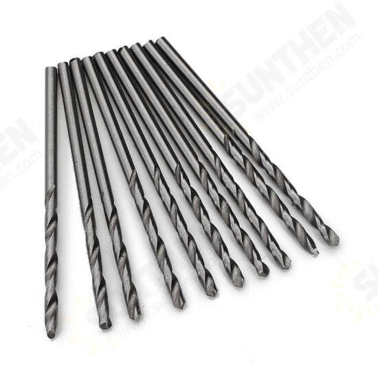 10pcs 2.5mm Micro HSS Twist Drill Bits Straight Shank Electrical Drill Bits