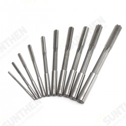 10pcs 3-12mm HSS Machine Reamer Set H7 Straight Shank Milling Chucking Reamer 10pcs 3-12mm HSS Machine Reamer Set H7 Straight Shank Milling Chucking Reamer