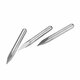 10pcs 3.175mm Shank 10 Degree 0.1/0.2/0.3mm Tip Tungsten Steel Engraving Bit CNC Tool