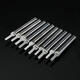 10pcs 3.175mm Shank 1.5x6mm Tungsten Steel Parallel Milling Cutter Engraving Bits