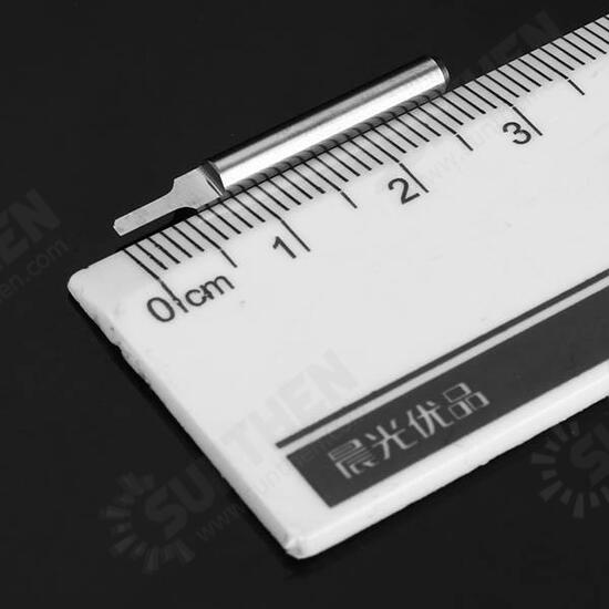 10pcs 3.175mm Shank 1.5x6mm Tungsten Steel Parallel Milling Cutter Engraving Bits 10pcs 3.175mm Shank 1.5x6mm Tungsten Steel Parallel Milling Cutter Engraving Bits