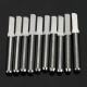 10pcs 3.175mm Shank 2.5x8mm Tungsten Steel Parallel Milling Cutter Engraving Bits