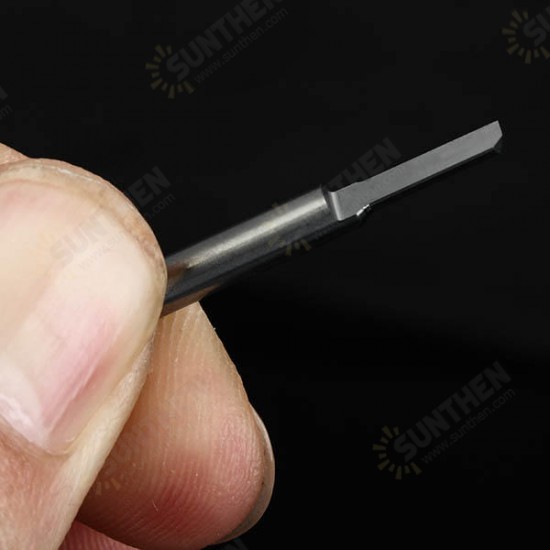 10pcs 3.175mm Shank 2.5x8mm Tungsten Steel Parallel Milling Cutter Engraving Bits 10pcs 3.175mm Shank 2.5x8mm Tungsten Steel Parallel Milling Cutter Engraving Bits