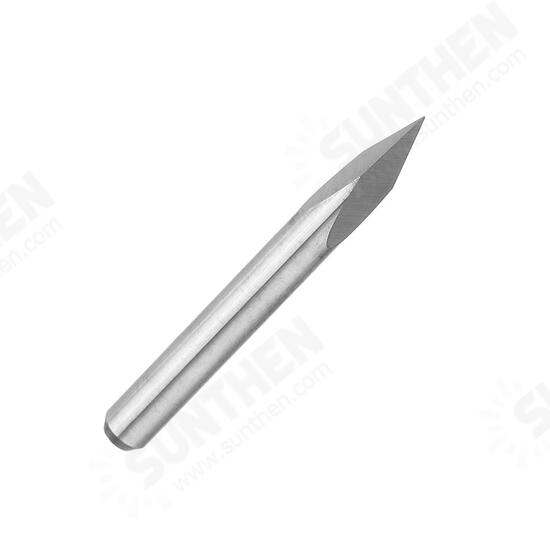 10pcs 3.175mm Shank 45 Degree 0.1/0.2/0.3mm Tip Tungsten Steel Engraving Bit CNC Tool 10pcs 3.175mm Shank 45 Degree 0.1/0.2/0.3mm Tip Tungsten Steel Engraving Bit CNC Tool
