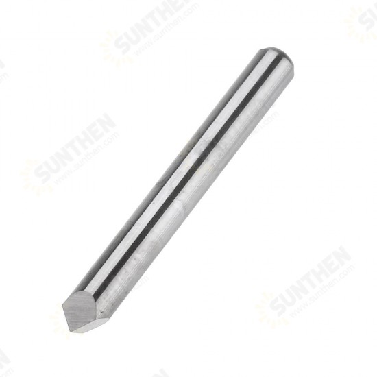 10pcs 3.175mm Shank 60 Degree 0.1/0.2/0.3mm Tip Tungsten Steel Engraving Bit CNC Tool