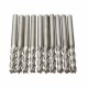 10pcs 3.175mm Shank Carbide Milling Cutter CNC 4 Flute Spiral Bit End Mill CEL 15mm