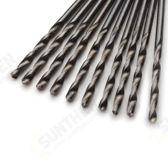 10pcs 3.5mm Micro HSS Twist Drill Bits Straight Shank Auger Bits For Electrical Drill