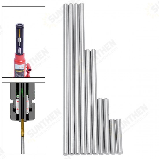 10pcs 5.2mm Ejector Pins Set 3.2-15.2cm Push Rifling Button Ejector Pins for Machine Reamer 10pcs 5.2mm Ejector Pins Set 3.2-15.2cm Push Rifling Button Ejector Pins for Machine Reamer
