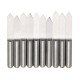 10pcs 60 Degree 0.3mm Tip 3.175mm Carbide PCB Engraving Bits End Mill Cutter CNC Router Tool