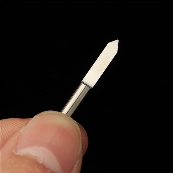 10pcs 60 Degree 0.3mm Tip 3.175mm Carbide PCB Engraving Bits End Mill Cutter CNC Router Tool