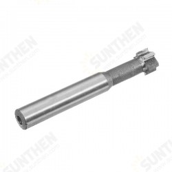 10x3/4/5x60mm HSS T-slot End Mill Milling Cutter HSS 6 Teeth T-slot Cutter