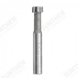 10x3/4/5x60mm HSS T-slot End Mill Milling Cutter HSS 6 Teeth T-slot Cutter
