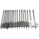 11-38mm Wood Flat Drill Bits Hex Shank Wood Working Spade Drill Bits 11-38mm Wood Flat Drill Bits Hex Shank Wood Working Spade Drill Bits