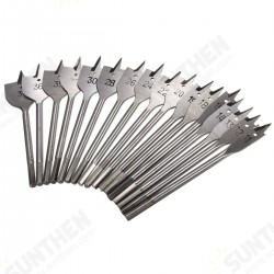 11-38mm Wood Flat Drill Bits Hex Shank Wood Working Spade Drill Bits 11-38mm Wood Flat Drill Bits Hex Shank Wood Working Spade Drill Bits