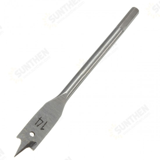 11-38mm Wood Flat Drill Bits Hex Shank Wood Working Spade Drill Bits 11-38mm Wood Flat Drill Bits Hex Shank Wood Working Spade Drill Bits