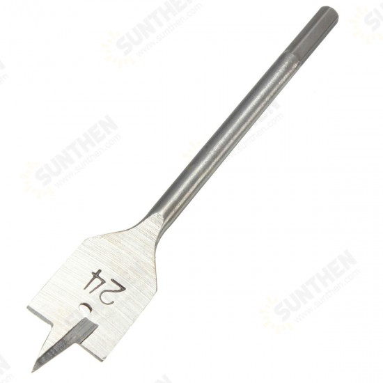 11-38mm Wood Flat Drill Bits Hex Shank Wood Working Spade Drill Bits 11-38mm Wood Flat Drill Bits Hex Shank Wood Working Spade Drill Bits