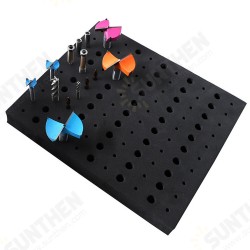 110 Holes EVA Router Bit Tray Drill Bit Milling Cutter Storage Box Organize Storage Boxes