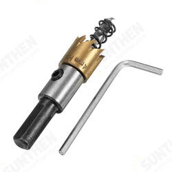 12-18mm HSS Titanium Coated Hole Sawtooth HSS Hole Saw Cutter Drill Bit 12/14/16/18mm 12-18mm HSS Titanium Coated Hole Sawtooth HSS Hole Saw Cutter Drill Bit 12/14/16/18mm