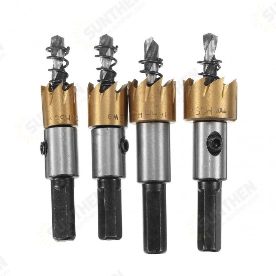 12-18mm HSS Titanium Coated Hole Sawtooth HSS Hole Saw Cutter Drill Bit 12/14/16/18mm