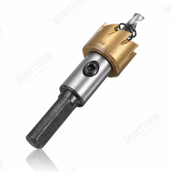 12-18mm HSS Titanium Coated Hole Sawtooth HSS Hole Saw Cutter Drill Bit 12/14/16/18mm