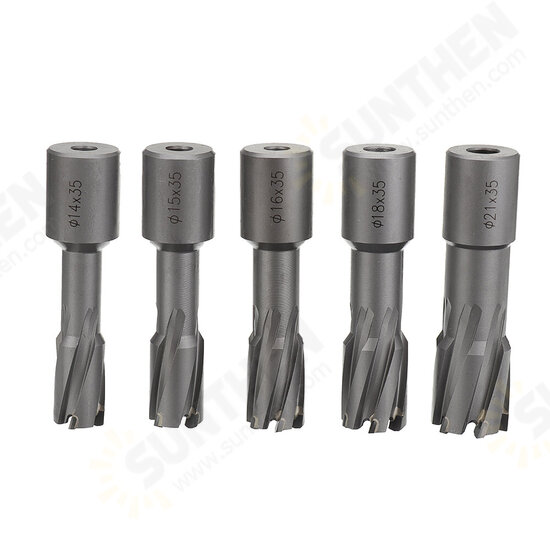 12-35mm HSS Hollow Core Drill Bit Carbide TCT Annular Cutter Hole Saw Cutter Magnetic For Stainless Steel Metal Alloy Copper 12-35mm HSS Hollow Core Drill Bit Carbide TCT Annular Cutter Hole Saw Cutter Magnetic For Stainless Steel Metal Alloy Copper