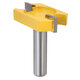 1/2 Inch Shank T Router Bit 3/4 Flutes Trimming Woodworking Cutter Wood Working Router Bit