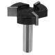 1/2 Inch Shank T Router Bit 3/4 Flutes Trimming Woodworking Cutter Wood Working Router Bit