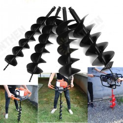 12/15/20/25cm Dual Blade Auger Bit Drill Planting Earth Petrol Post Hole Digger
