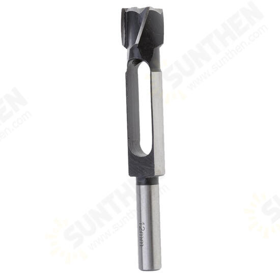 12mm Woodworking Drill Bit 13mm Shank Carbon Steel Tapered Snug Plug Cutter 12mm Woodworking Drill Bit 13mm Shank Carbon Steel Tapered Snug Plug Cutter