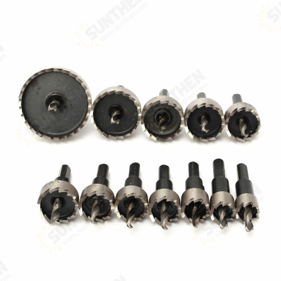 12pcs 15-50mm HSS Hole Saw Cutter HSS Drill Bits Set 12pcs 15-50mm HSS Hole Saw Cutter HSS Drill Bits Set