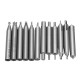 12pcs HSS Milling Cutter Drill Bit Set Locksmith Tools Vertical Spare Parts For Key Cutting Machine