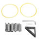 12pcs HSS Milling Cutter Drill Bit Set Locksmith Tools Vertical Spare Parts For Key Cutting Machine 12pcs HSS Milling Cutter Drill Bit Set Locksmith Tools Vertical Spare Parts For Key Cutting Machine