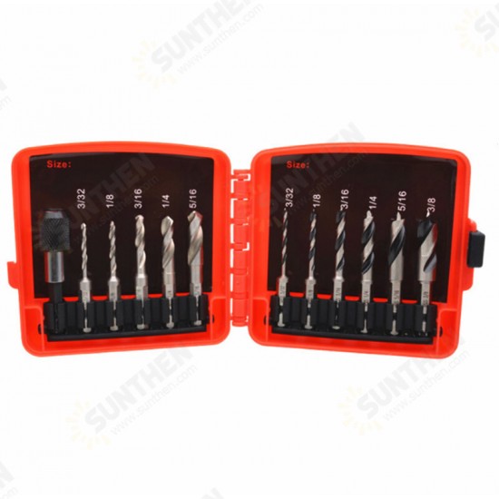 12pcs HSS Stubby Drill Bit Set for Metal Woodworking Drills Quick Change Hex Shank Twist Drill Bits 12pcs HSS Stubby Drill Bit Set for Metal Woodworking Drills Quick Change Hex Shank Twist Drill Bits